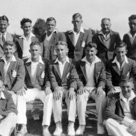 Bruce Ryde photo 025 - Massey XI v Lincoln XI at Lincoln, April 1949