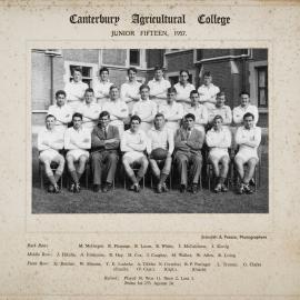 1957 Rugby Junior Fifteen