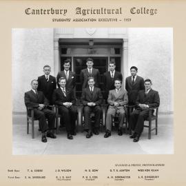 1959 CAC Students' Association Executive