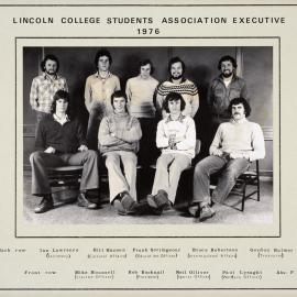 1976 Lincoln College Students' Association Executive
