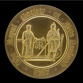 Rutherford Medal Back