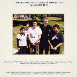2008 Lincoln University Students' Association Executive