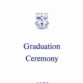 1972 Graduation Ceremony