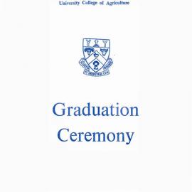 1974 Graduation Ceremony