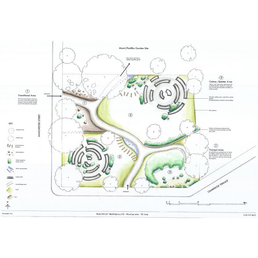 15 June 2012
Landscape architecture students’ winning designs selected for a ‘tranquil’ Christchurch