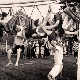 1938 Obstacle race