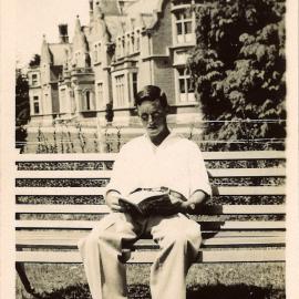 1934 Jason Miller Ivey Hall in rear 