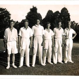 1938 Canterbury Agricultural College Tennis Team