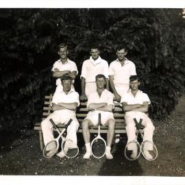 1938 Canterbury Agricultural College Tennis Team 2
