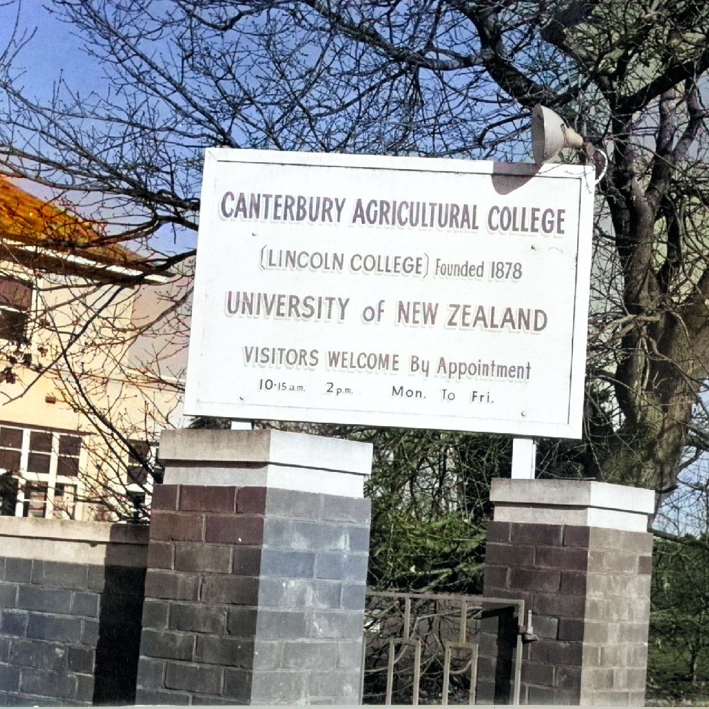 Life at Canterbury Agricultural College