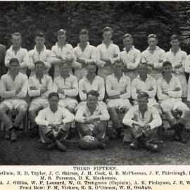 1946 Rugby Third Fifteen
