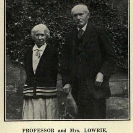 1932 Professor and Mrs Lowrie Canterbury Agricultural College