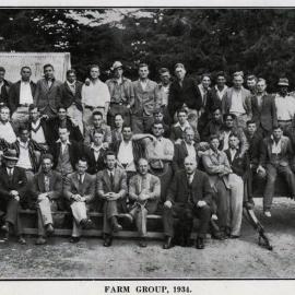 1934 Farm Group Canterbury Agricultural College