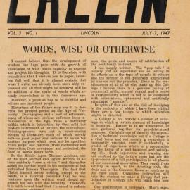 1947 CACLIN Vol 3 No 1