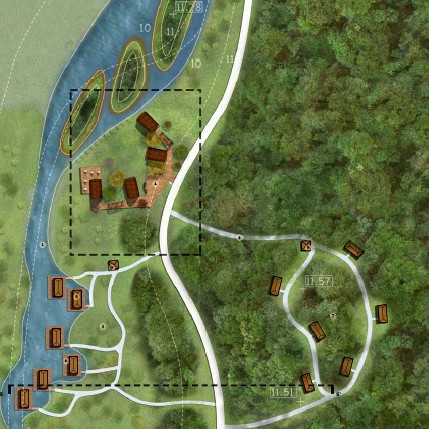 The natural retreat:
Red Zone revitalization