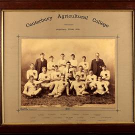 1900 Rugby Football Team
Canterbury Agricultural College
