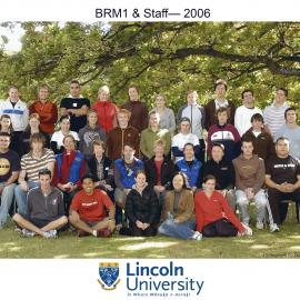 2006 BRM1 & Staff Class Photograph