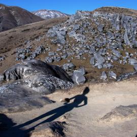Shadow on the landscape – Kura Tāwhiti Castle Hill