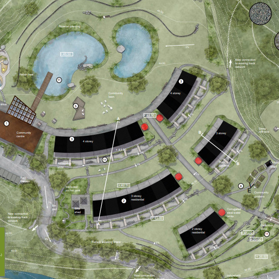 Quarry gardens with community heart - Erina Metcalf