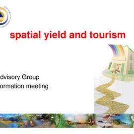 Spatial yield and tourism