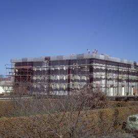 c1970 Gillespie Hall construction