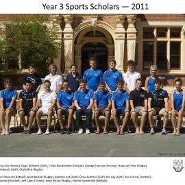 2011 Lincoln University Sports Scholars Group Year 3