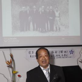 2010 Unveiling Dr Isamu Kawase's memorial plaque 4