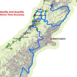 Identify and Quantify Arrive Time Accuracy