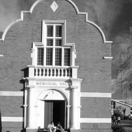 Memorial Hall main entrance