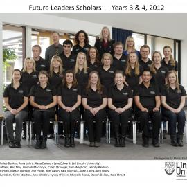 2012 Lincoln University Future Leaders Scholars Year 3 & 4 group