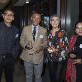Ghanashyam Gurung at the Chancellor's Cocktail Function, 2024 (1)