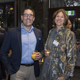 Lisa Choegyal, recipient of the Lincoln University Medal, at the Chancellor's Cocktail Function, 2024 (1)