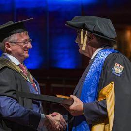 Robert Dougal McCallum, recipient of the Lincoln Alumni International Medal, 2024 (05)