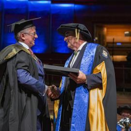 Robert Dougal McCallum, recipient of the Lincoln Alumni International Medal, 2024 (04)