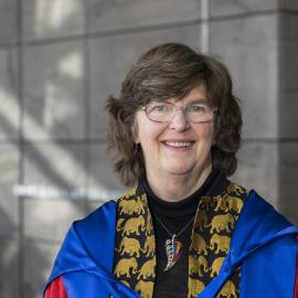 Before the graduation ceremony, Deborah Kennedy Gilberston 01