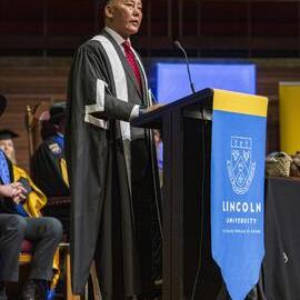 Dr. Ghanashyam Gurung, recipient of the Lincoln Alumni International Medal, 2024 (05)