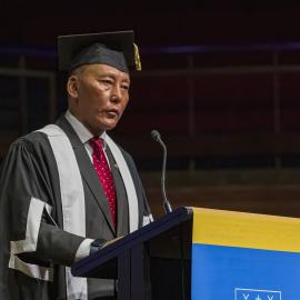 Dr. Ghanashyam Gurung, recipient of the Lincoln Alumni International Medal, 2024 (04)