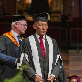 Dr. Ghanashyam Gurung, recipient of the Lincoln Alumni International Medal, 2024 (02)