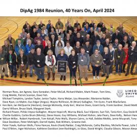 2024 Reunion DipAg 1984 Group Photo 1