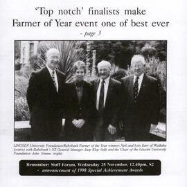 1998 Infolinc (Vol. 6 No. 22) 16 November 1998