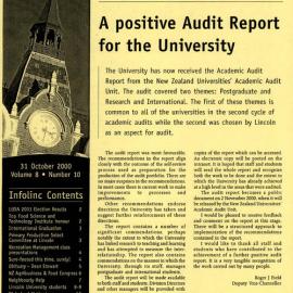 2000 Infolinc (Vol. 8 No. 10) 31 October 2000