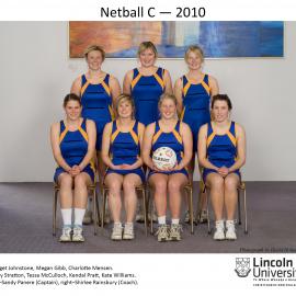 2010 Netball Team C