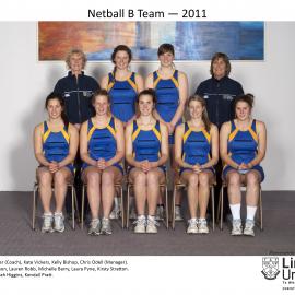2011 LU Netball B Team