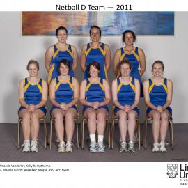 2011 LU Netball D Team