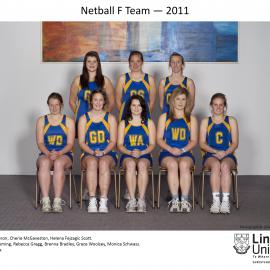 2011 LU Netball F Team