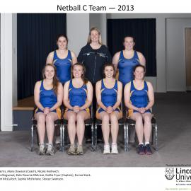 2013 Netball C Team