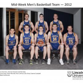 2012 Basketball Midweek Men's Team
