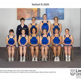 2009 Netball B Team