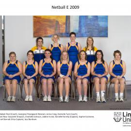 2009 Netball E Team