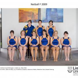 2009 Netball F Team